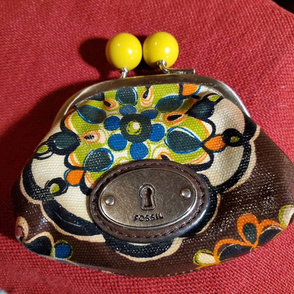 Fossil Keyper change purse